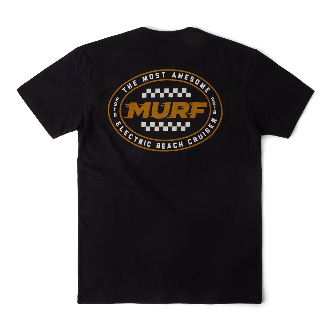Murf Checkered Stamp Tee