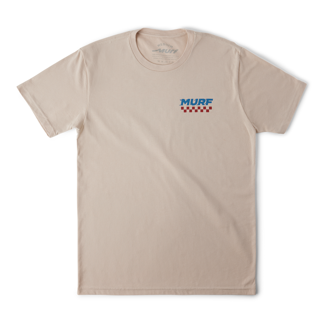 Murf Checkered Stamp Tee