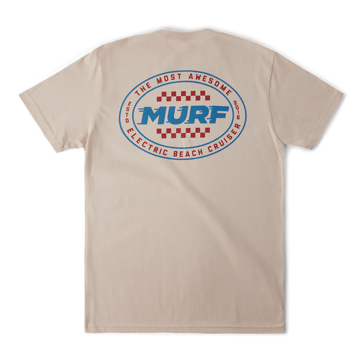 Murf Checkered Stamp Tee