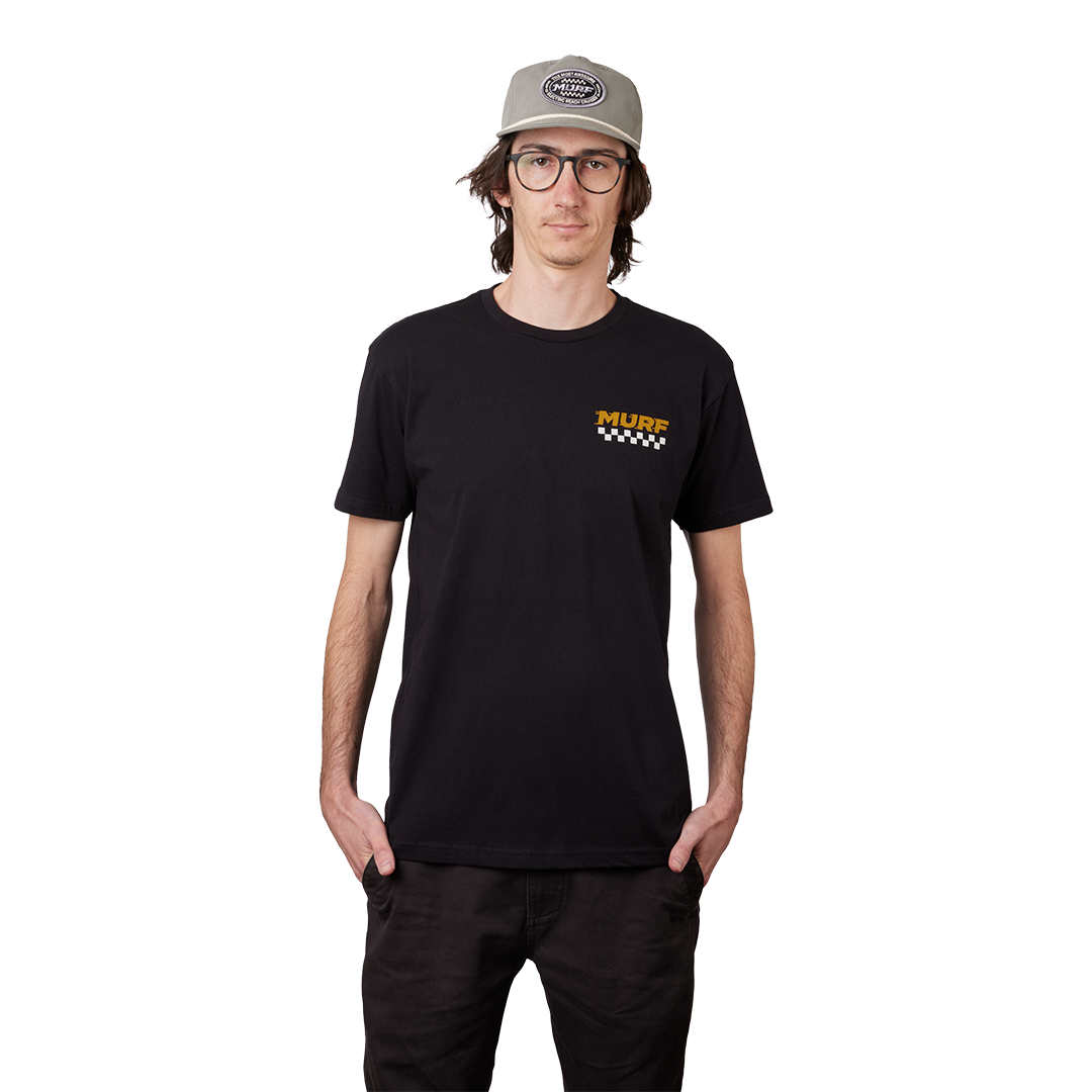 Murf Checkered Stamp Tee