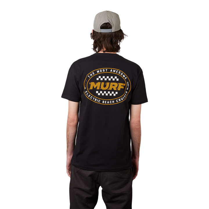 Murf Checkered Stamp Tee