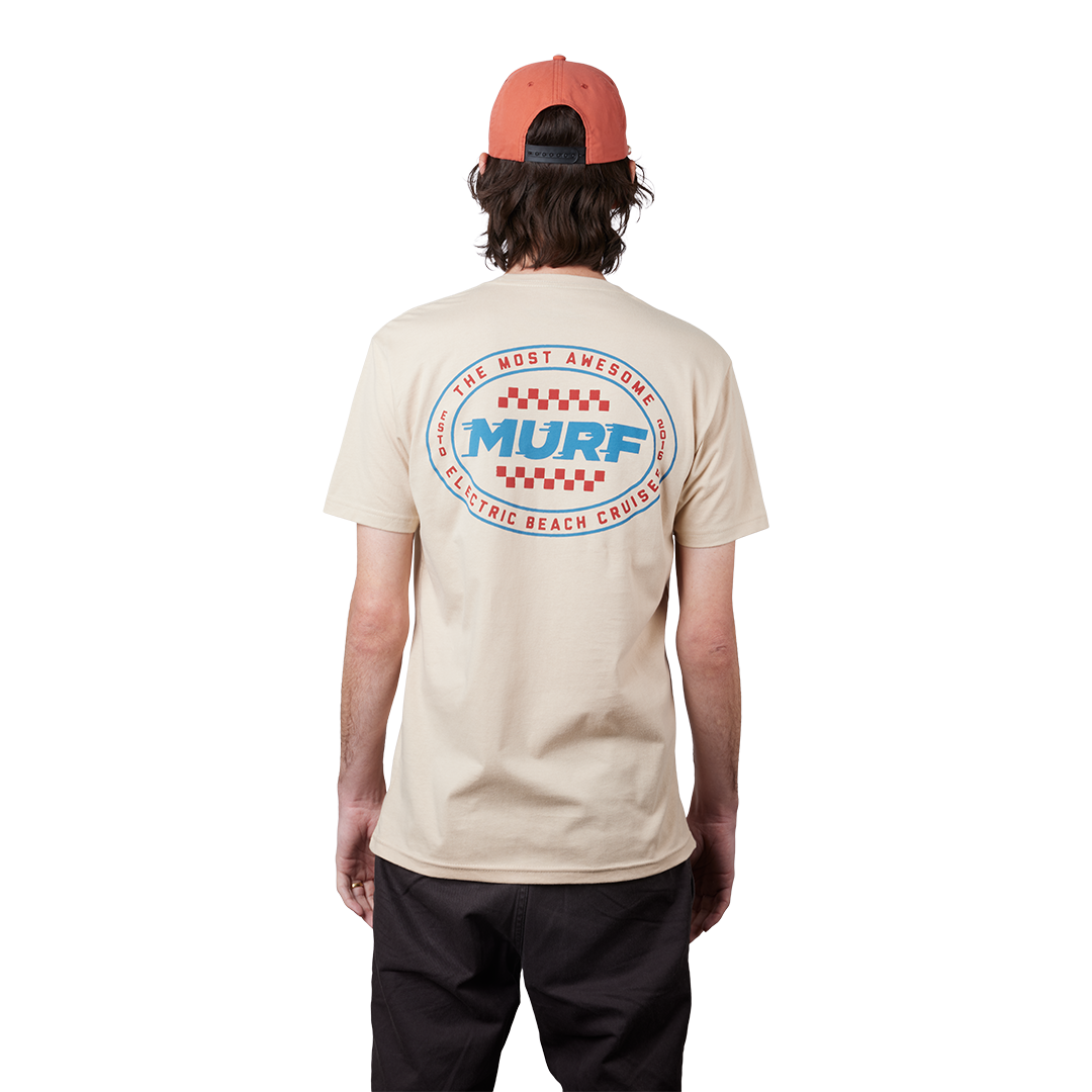 Murf Checkered Stamp Tee